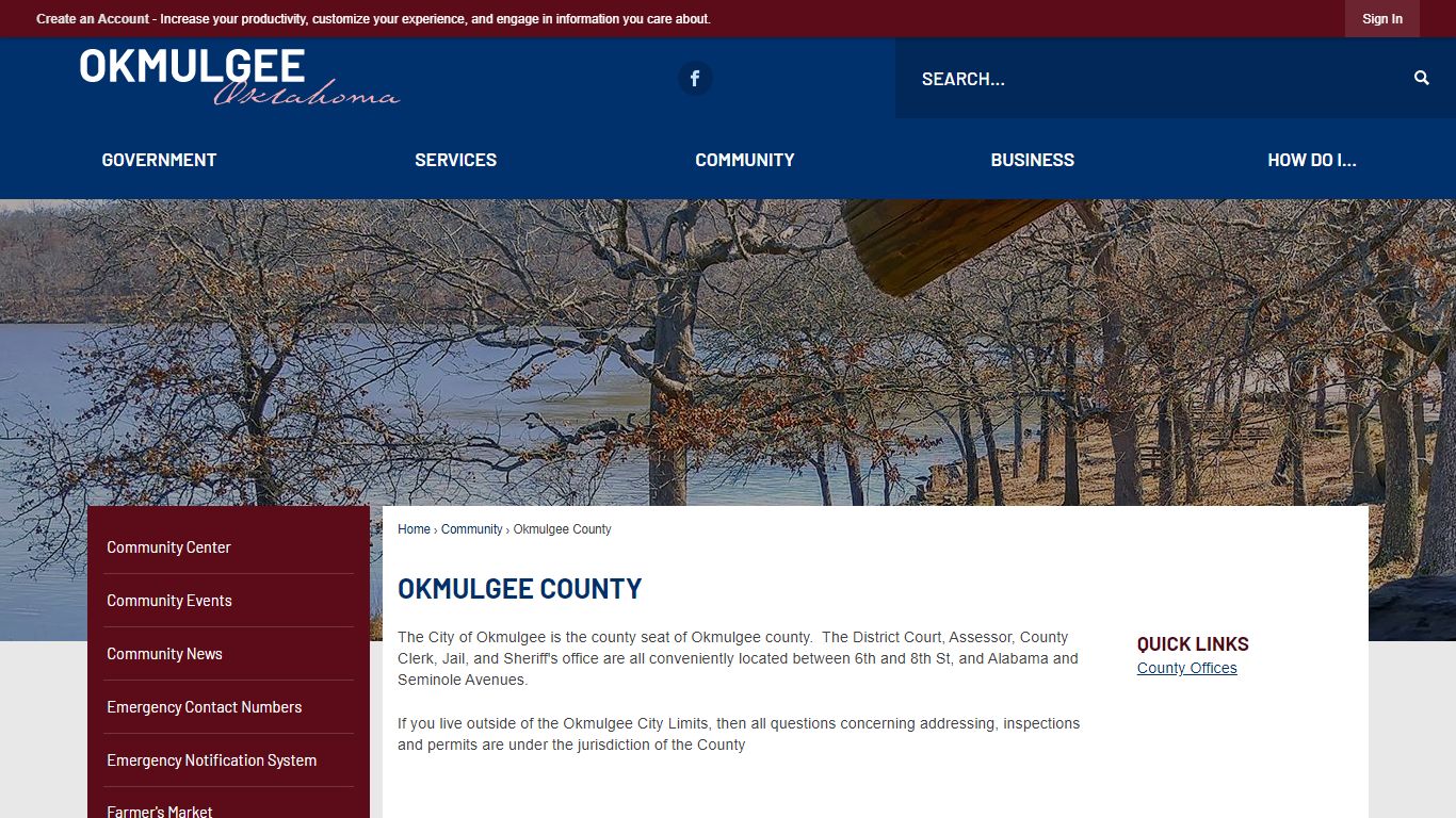 Okmulgee County | Okmulgee, OK